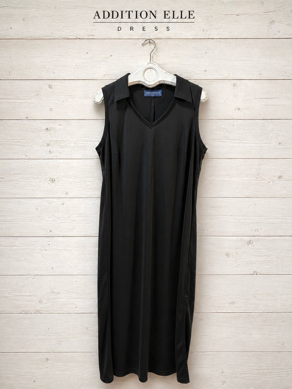 ADDITION ELLE Black Sleeveless Dress Size 18W